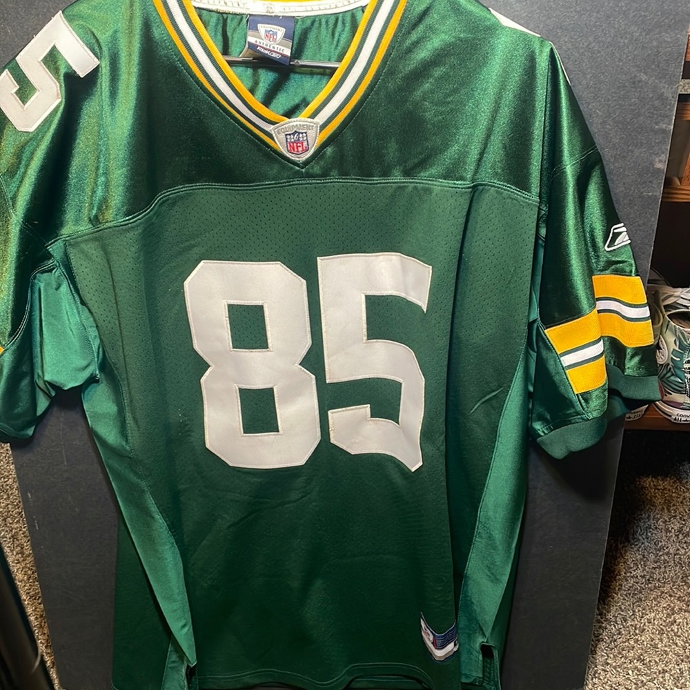 Authentic NFL Stitched Reebok Greg Jennings Jersey.
